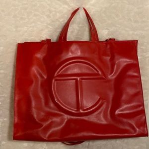 Red Telfar Red Large Shopper